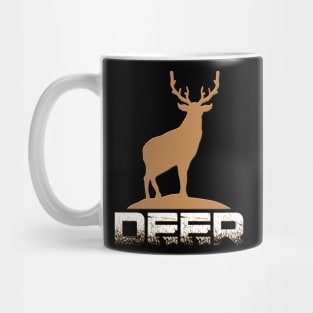 Vintage Deer Mug